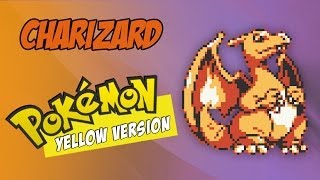 Pokemon Pixel Art - Charizard (PKMN Yellow)