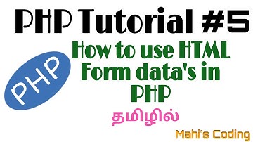 PHP Tutorial #5 | How to use form data