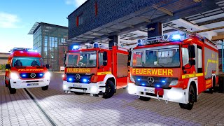 Emergency Call 112 - First Day As A German Firefighter! (Firefighting Simulation)