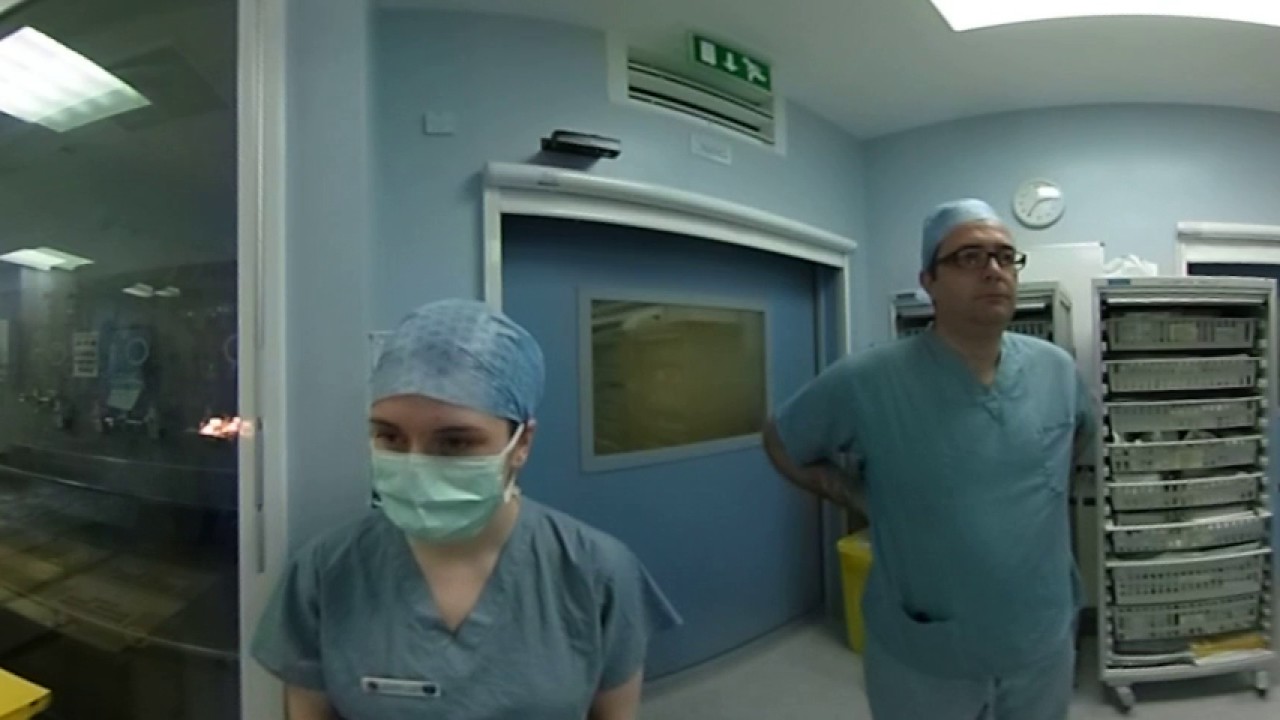 360 Video Relaparoscopy after Colorectal Cancer Removal