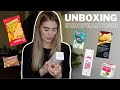 Unboxing my European care package!!