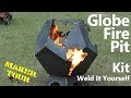 Geometric Globe Firepit | Weld it Yourself | Allen's Welding and Woodworking | Maker Tour