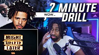 J. COLE SNAPPED!!!! | J. Cole - 7 Minute Drill (Official Audio) REACTION!!!!