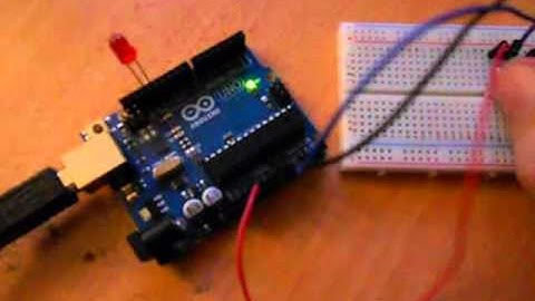 Blinking LED Controlled By Potentiometer - Arduino
