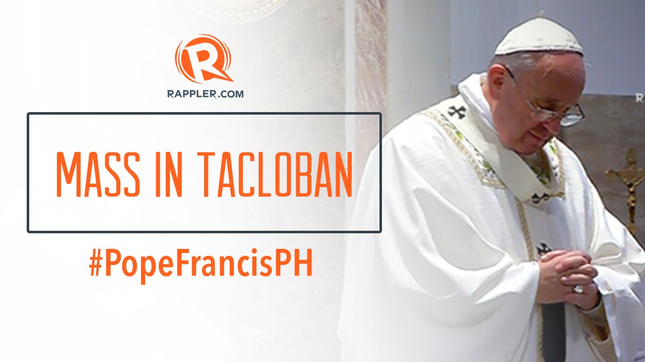 Pope Francis holds Mass in Tacloban