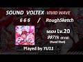 SDVX V 666 MXM 手元 SDVX V 666 MXM 手元
