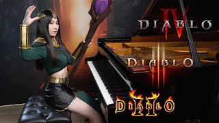 Diablo Soundtrack「Rogue Encampment / And The Heavens Shall Tremble / Kyovashad」Piano Medley