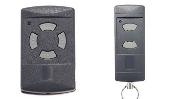 Ersatz Handsender, Fernbedienung, Garagenöffner anlernen Hörmann 40MHz