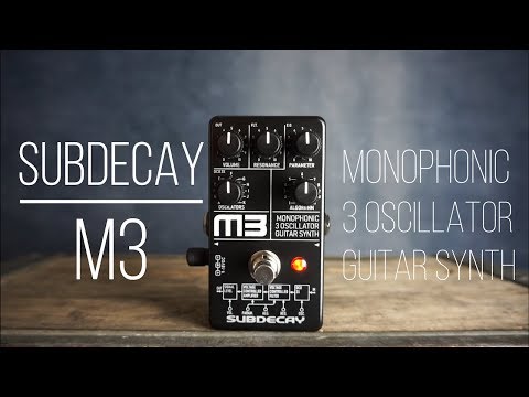 ギター SUBDECAY M3 Subdecay M3 Mono Guitar Synthesizer – United States