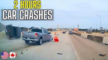 2 Hours Best Of Car Crashes Compilation | USA & Canada - 1