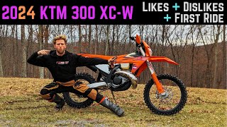 2024 KTM 300 XC-W | First Ride & Review by ThomperBeThompin 7,965 views 3 months ago 13 minutes, 53 seconds