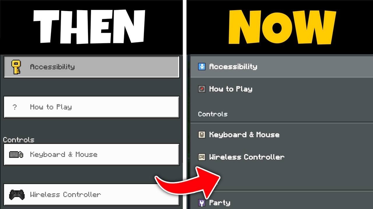 Minecraft's Old Menu / UI Has Finally Changed! - YouTube
