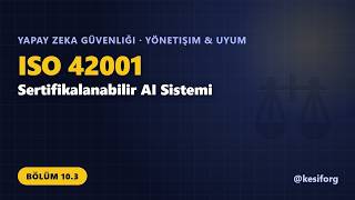 ISO/IEC 42001: Sertifikalanabilir AI Yönetim Sistemi | AI Güvenliği 10.3