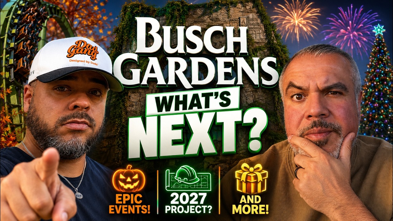 Busch Gardens Williamsburg's NEXT Big Ride? | 2027 Predictions & Howl-O-Scream Updates