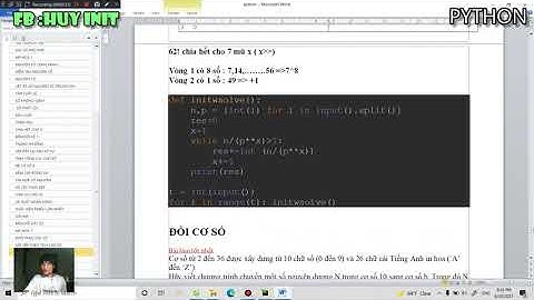 EXPIRED - ƯỚC SỐ CỦA GIAI THỪA python