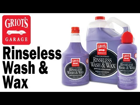 Griot's Garage Rinseless Wash & Wax - 1 gal.