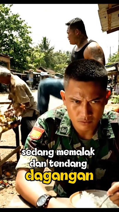 viral!! prajurit TNI h4j4r preman. #shorts #prajurit #tentara #premanpasar