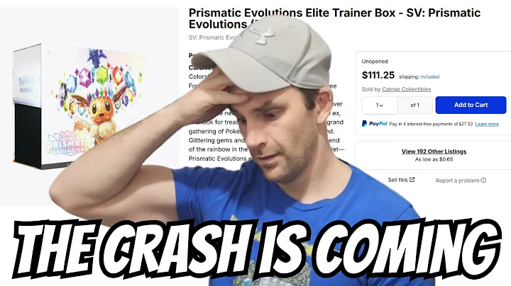 I WAS WRONG About Prismatic Evolutions! GET OUT NOW!