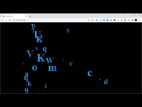 Tạo Hiệu Ứng Mouse Move Với HTML - CSS - JAVASCRIPT