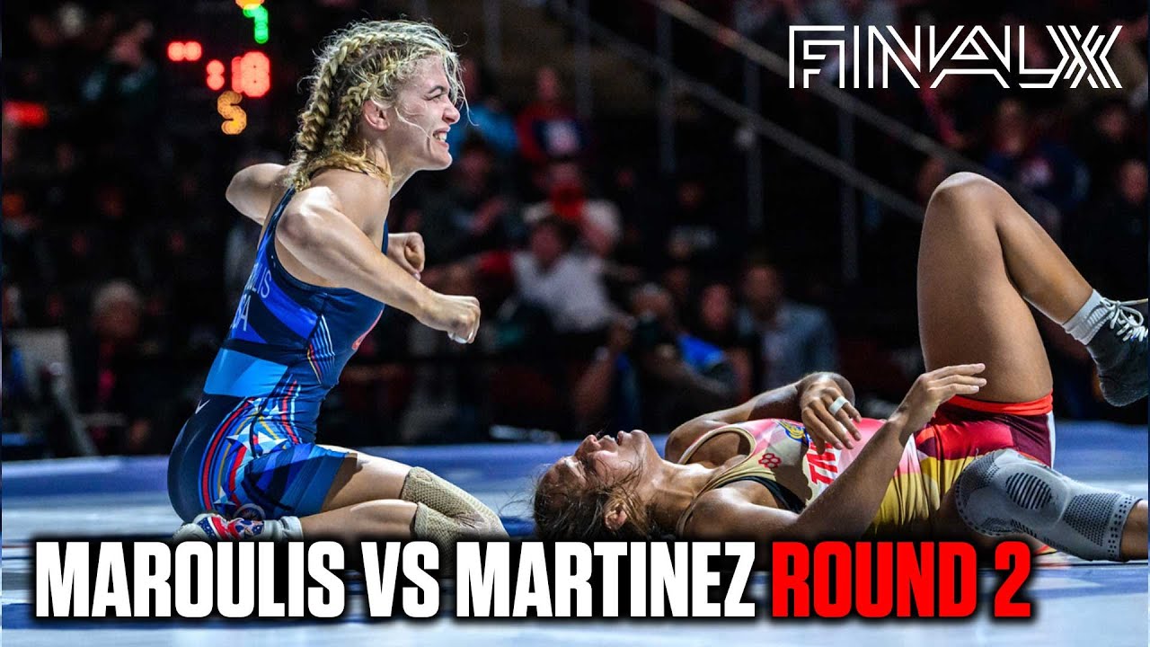 57kg - Helen Maroulis vs Amanda Martinez | 2025 Final X Round 2