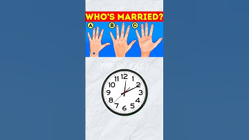 Only Genius Can Find the Married Hand! 💍🧠? || #shorts #shortfeed #quiz #riddel #iqtest #viralshorts