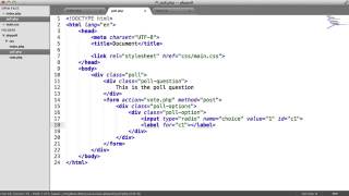 Synapseindia php development Build A Poll With PHP Writing the HTML