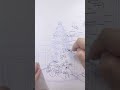 プロアシが描くアナログ背景【japanese manga background art】p.113#Xmas#マンガ背景メイキング