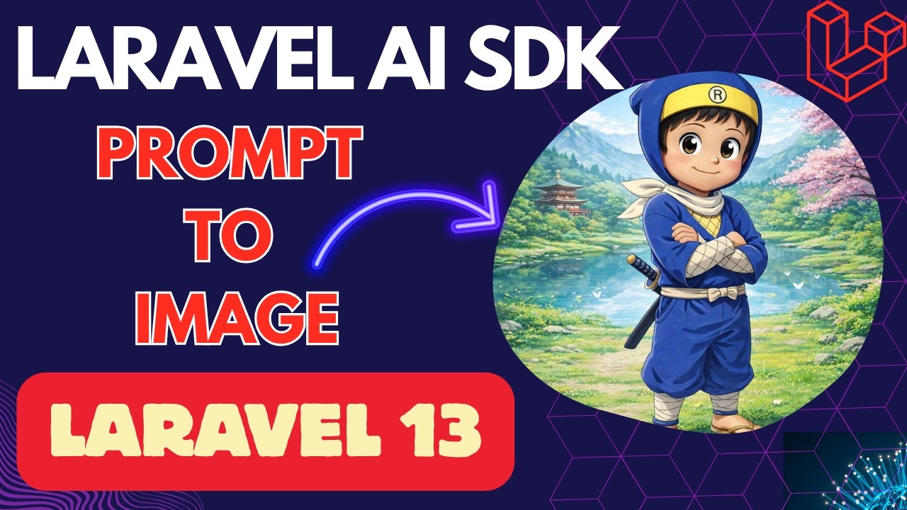Laravel 13 AI SDK Image Generation Tutorial | Prompt to Image with OpenAI
