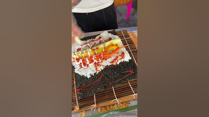 Nori sheets become sushi|Chinese Mountain Forest Life and Food #Moo TikTok#FYP