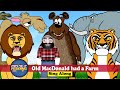 Old macdonald had a farm  sing along wlyrics  nursery rhymes  kids songs