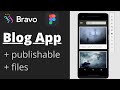 Creating a No-Code Blog App in 2020 (Bravo Studio)