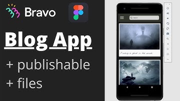 Creating a No-Code Blog App (Bravo Studio)