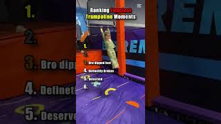 Ranking Funniest Trampoline Moments