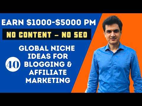 40 Niche Ideas