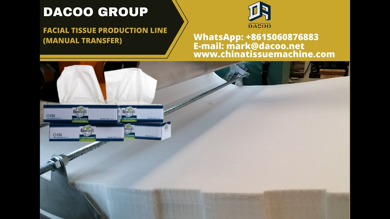 Excellent Quality Facial Tissue Production  Machine Line ( TZ-HC-L )