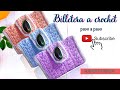 💜💖❤  BILLETERA TEJIDA A CROCHET FACIL paso  a paso / cartera tejida a ganchillo