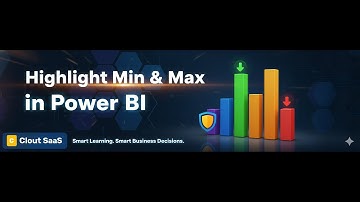 Highlight Min & Max Values in Power BI Column Chart | With & Without DAX