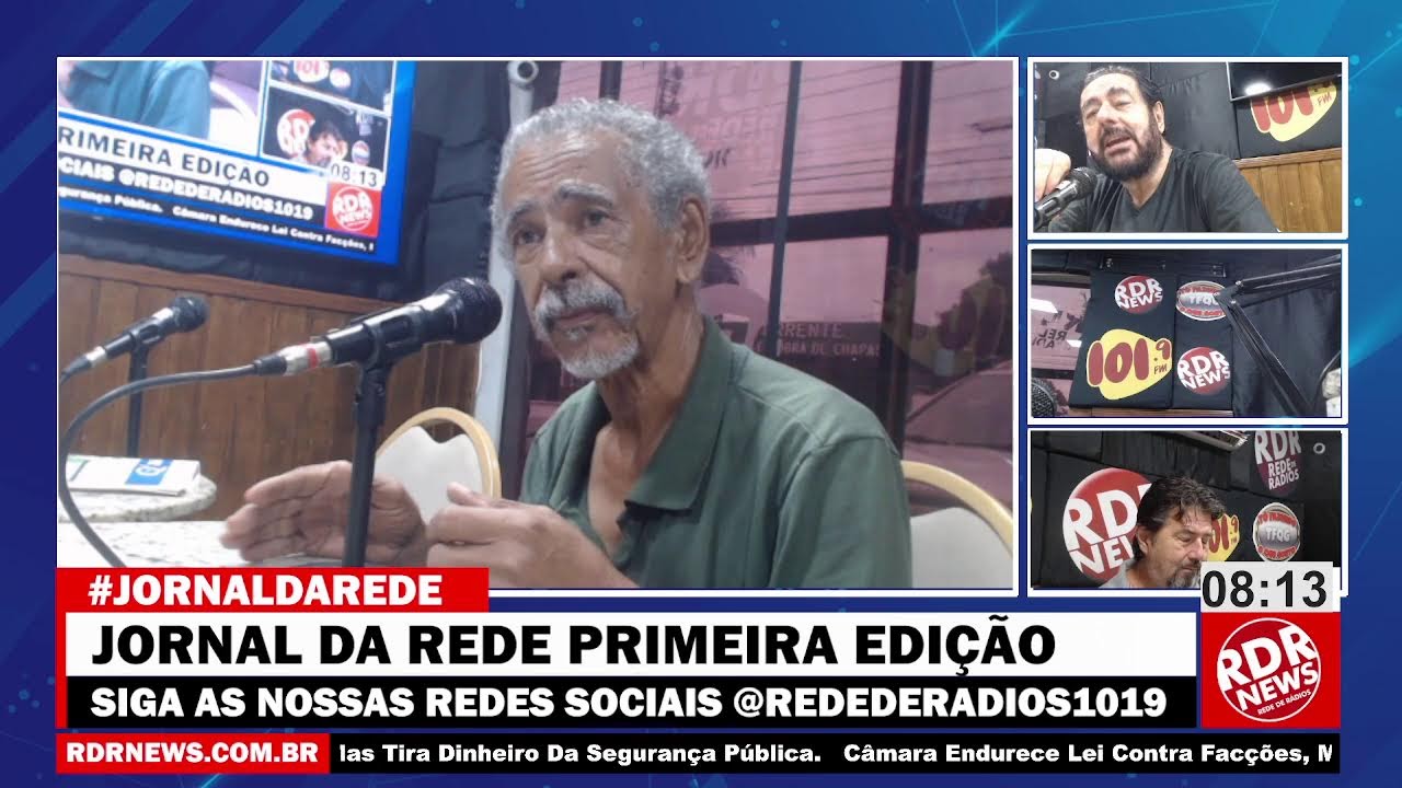 JORNAL DA REDE EDIÇÃO DA MANHÃ 25/02/2026 #valdercisilva.