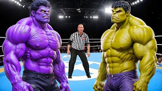 PURPLE HULK vs YELLOW HULK - EPIC BATTLE