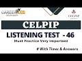 Celpip listening mock test  celpip listening test practice with answers