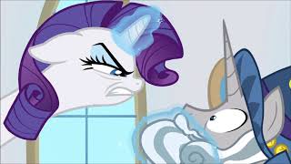 Rarity Trying To Rip Off Starswirl The Beardeds Beard