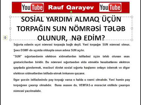 Video: Son qeyd nömrəsini hara yerləşdirmək lazımdır?