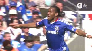 Didier Drogba Goal vs Portsmouth | 2010 FA Cup Final
