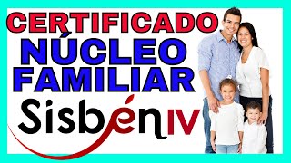 Como Sacar el Certificado NUCLEO FAMILIAR SISBÉN 4 screenshot 3