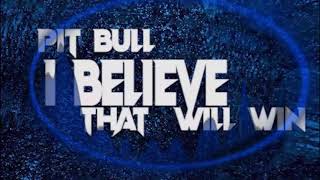 Pitbull I Believe That We Will Win 8D Audio 🎧