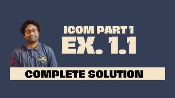 I. Com Part- I Business Mathematics Ex 1.1 Complete | Commerce | M Rashid
