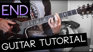 Video thumbnail of "end (stripped.) Guitar Tutorial - Jeremy Zucker"