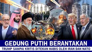 TRUMP DI GROGOTI! GEDUNG PUTIH AS BERANTAKAN DITEKAN HABIS OLEH IRAN DAN NATO