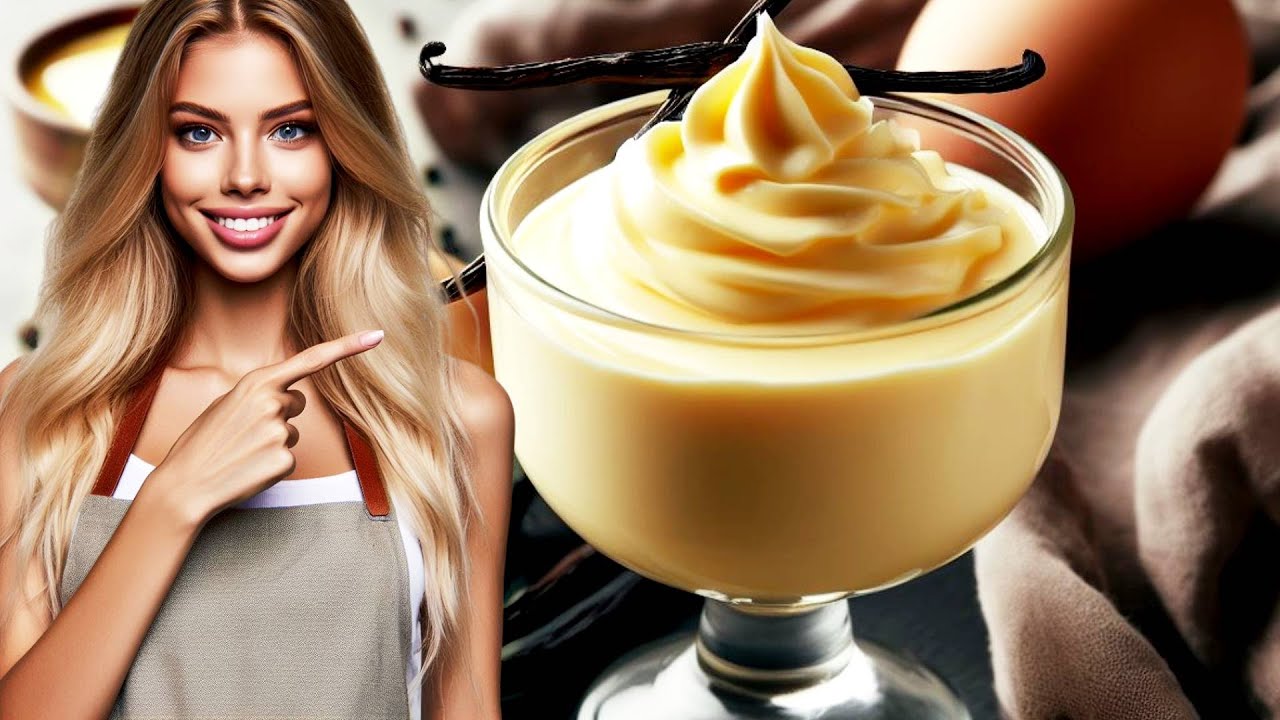 CremÄ De Vanilie SimplÄ Cum Se Face CremÄ De Vanilie Pentru Eclere Profiterol Èi Choux A La Creme Youtube