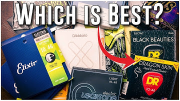 Which COATED Guitar Strings are Best? 14 Sets COMPARED!